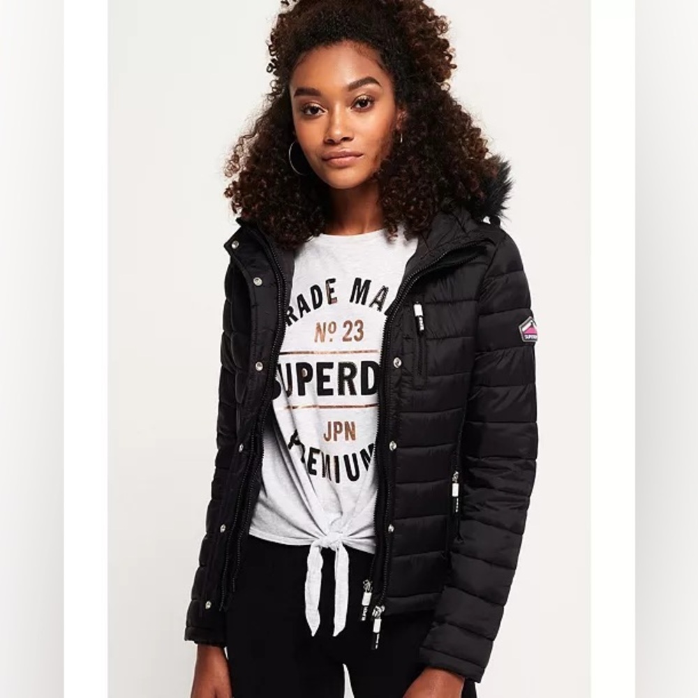Super dry Fuji Puffer Jacket